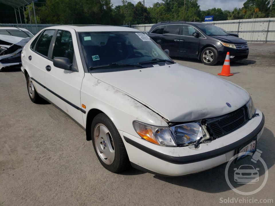 YS3DD58B4W2010271 Saab 900 S 1998 White 2.3L 4
