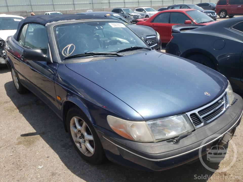 YS3DF75N9S7023955 Saab 900 Se Turbo 1995 Blue 2.0L 4