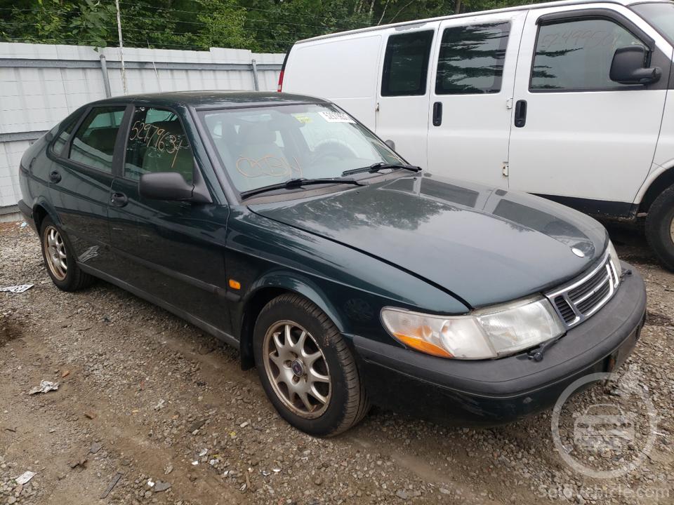 YS3DF58N9V2007854 Saab 900 Se Turbo 1997 Green 2.0L 4