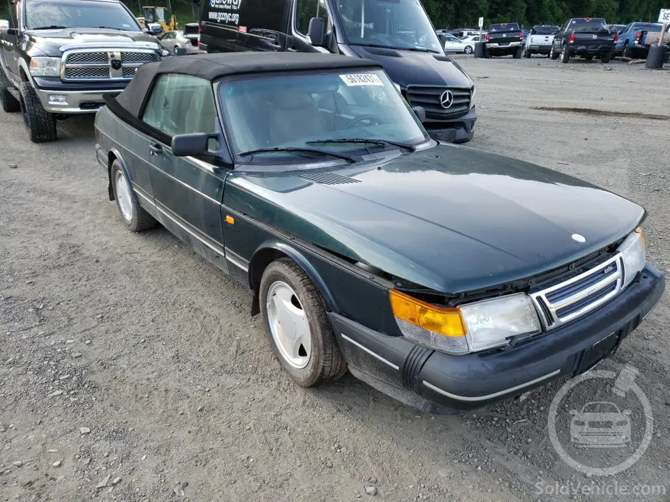YS3AL75L2R7001977 Saab 900  1994 Green 2.0L 4