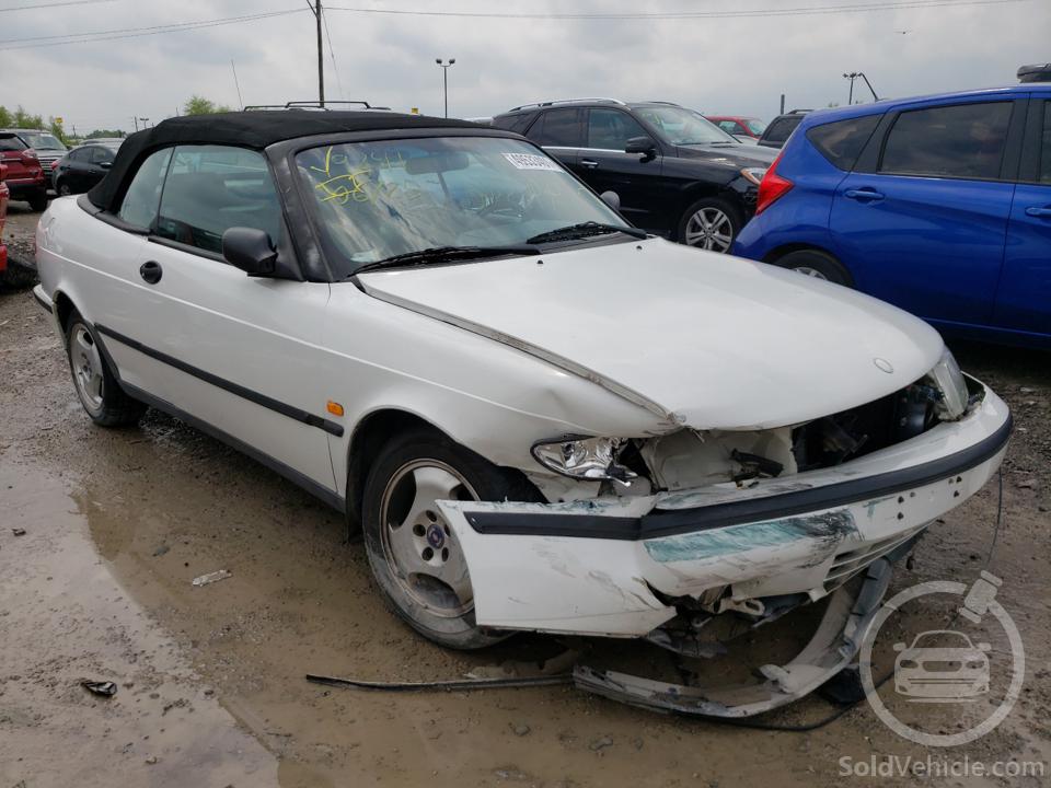 YS3DD78B5W7004574 Saab 900 S 1998 White 2.3L 4