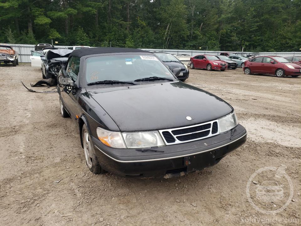 YS3DF75N0V7013030 Saab 900 Se Turbo 1997 Black 2.0L 4