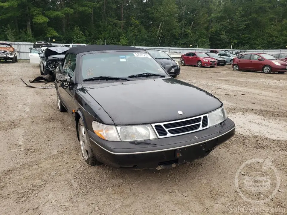 YS3DF75N0V7013030 Saab 900 Se Turbo 1997 Black 2.0L 4