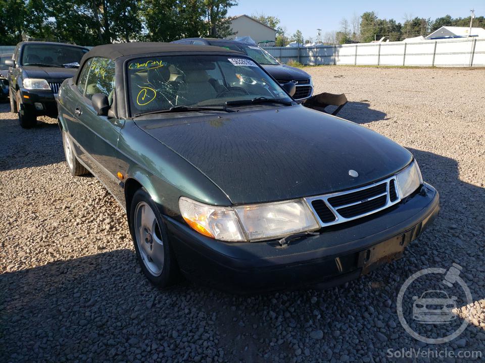 YS3DF75N8W7007798 Saab 900 Se Turbo 1998 Green 2.0L 4
