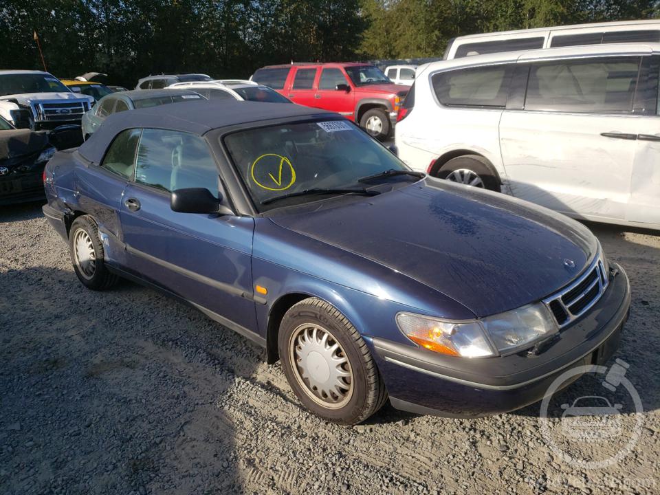 YS3DD75B4S7016522 Saab 900 S 1995 Blue 2.3L 4