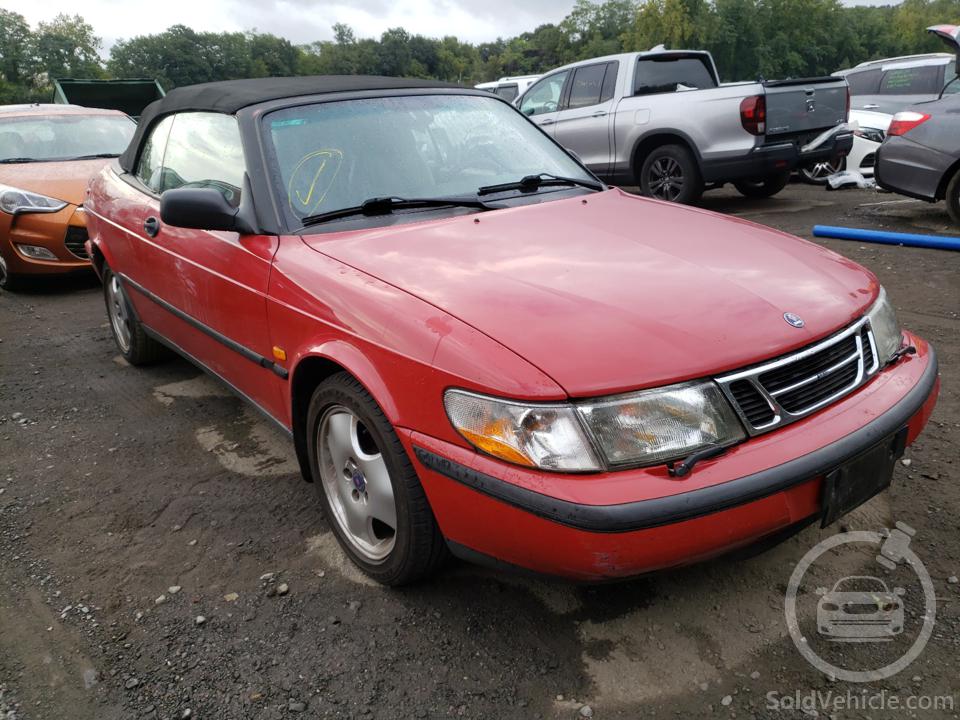 YS3DF78N6W7005270 Saab 900 Se Turbo 1998 Red 2.0L 4