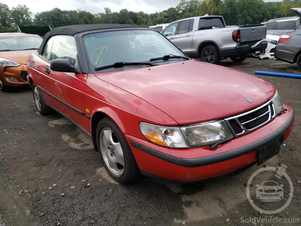 YS3DF78N6W7005270 Saab 900 Se Turbo 1998 Red 2.0L 4