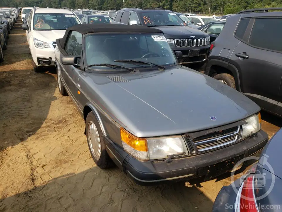 YS3AK75E2N7002268 Saab 900 S 1992 Silver 2.1L 4