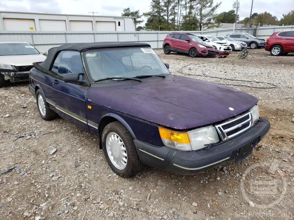 YS3AK75E8N7011105 Saab 900 S 1992 Blue 2.1L 4