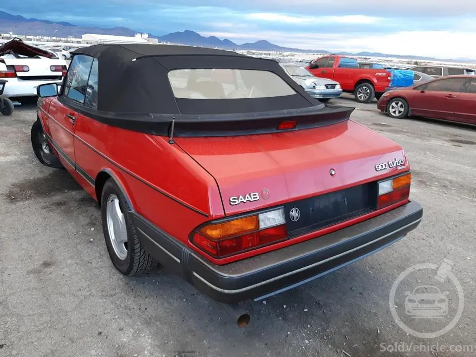 YS3AL76L5R7000997 Saab 900  1994 Red 2.0L 4