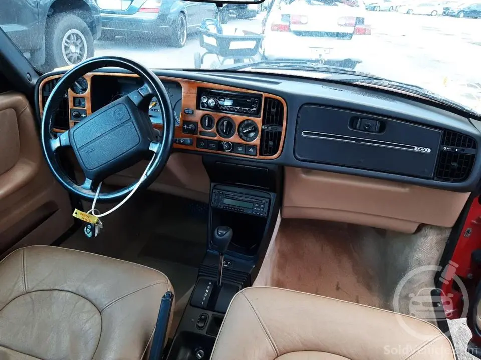 YS3AL76L5R7000997 Saab 900  1994 Red 2.0L 4