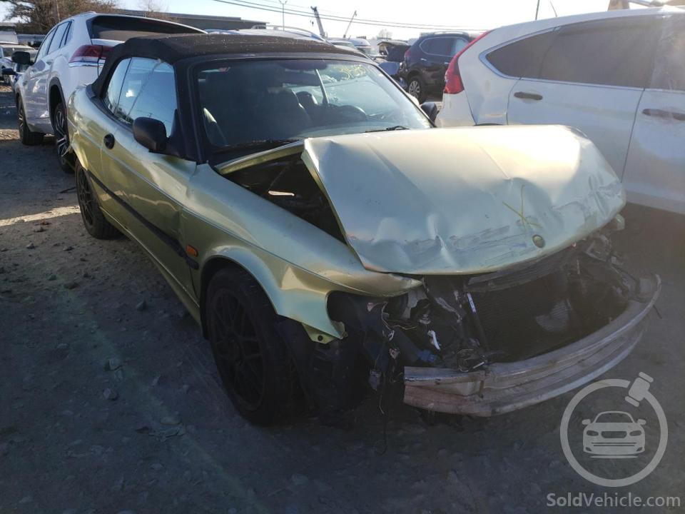 YS3DD78B1W7001963 Saab 900 S 1998 Green 2.3L 4