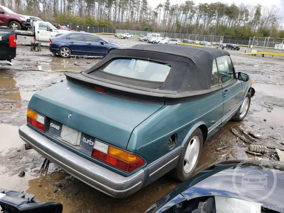YS3AL75L8N7011746 Saab 900  1992 Green 2.0L 4