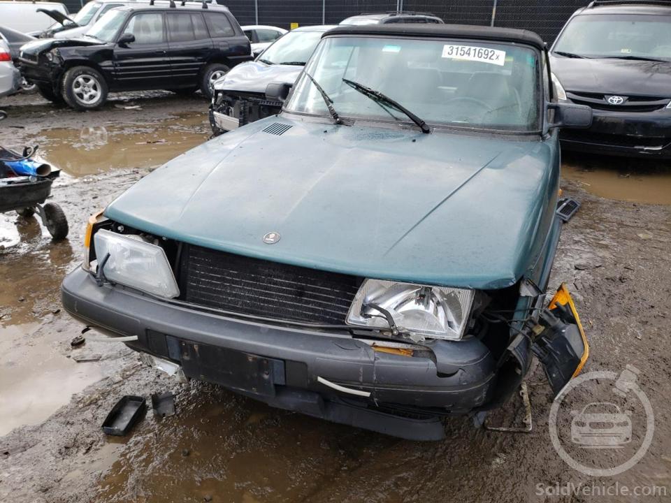 YS3AL75L8N7011746 Saab 900  1992 Green 2.0L 4