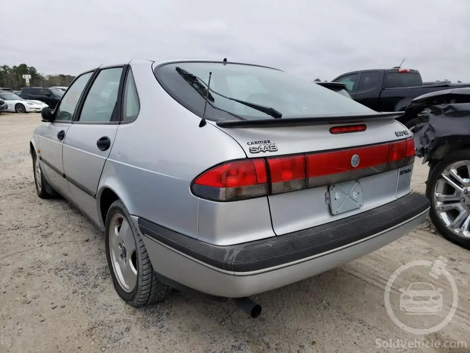 YS3DF55N3V2004856 Saab 900 Se Turbo 1997 Silver 2.0L 4