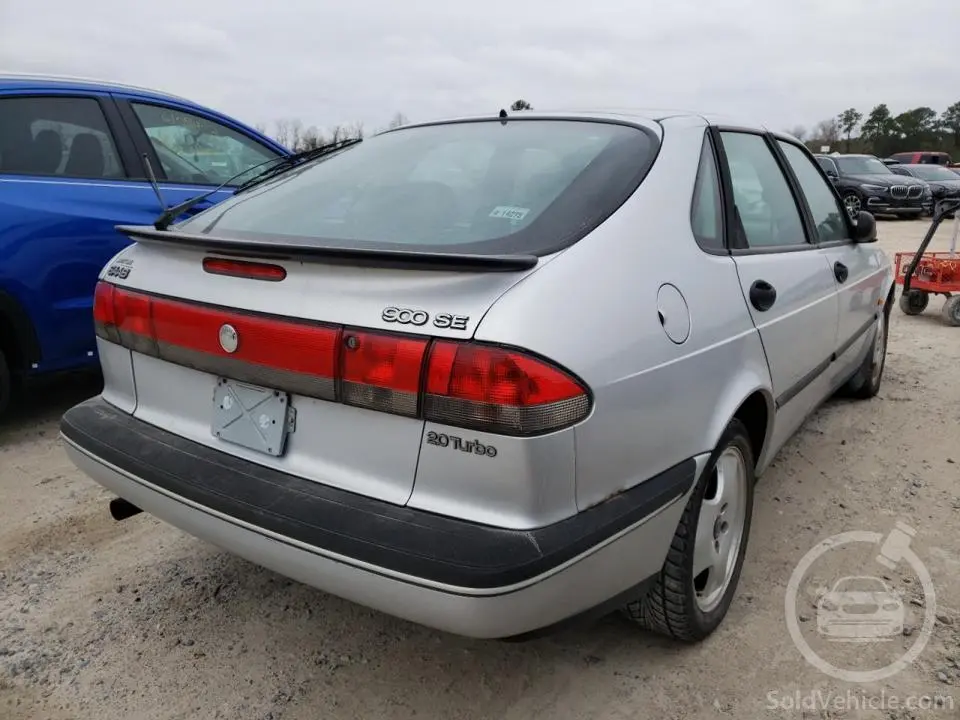 YS3DF55N3V2004856 Saab 900 Se Turbo 1997 Silver 2.0L 4