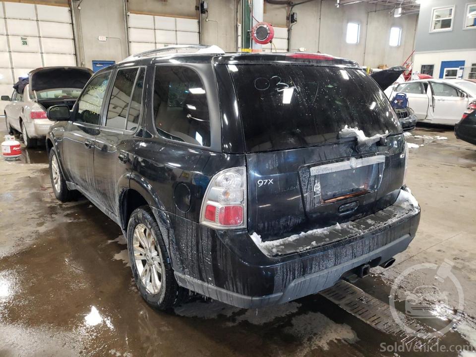 5S3ET13S582802540 Saab 9-7X 4.2I 2008 Black 4.2L 6