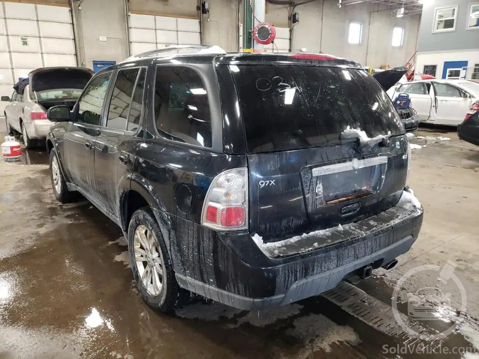 5S3ET13S582802540 Saab 9-7X 4.2I 2008 Black 4.2L 6