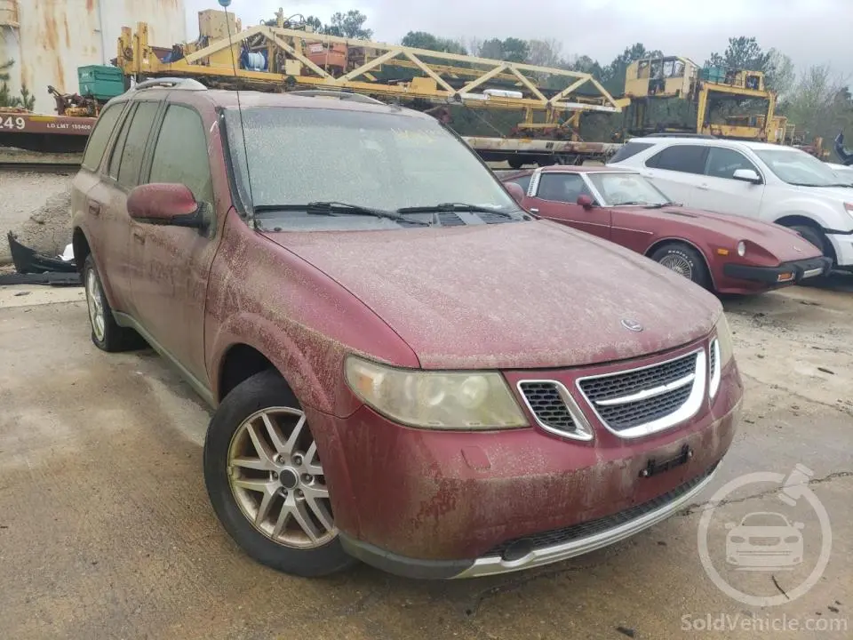 5S3ET13S862800990 Saab 9 7 Linear 2006 Burgundy 4.2L 6