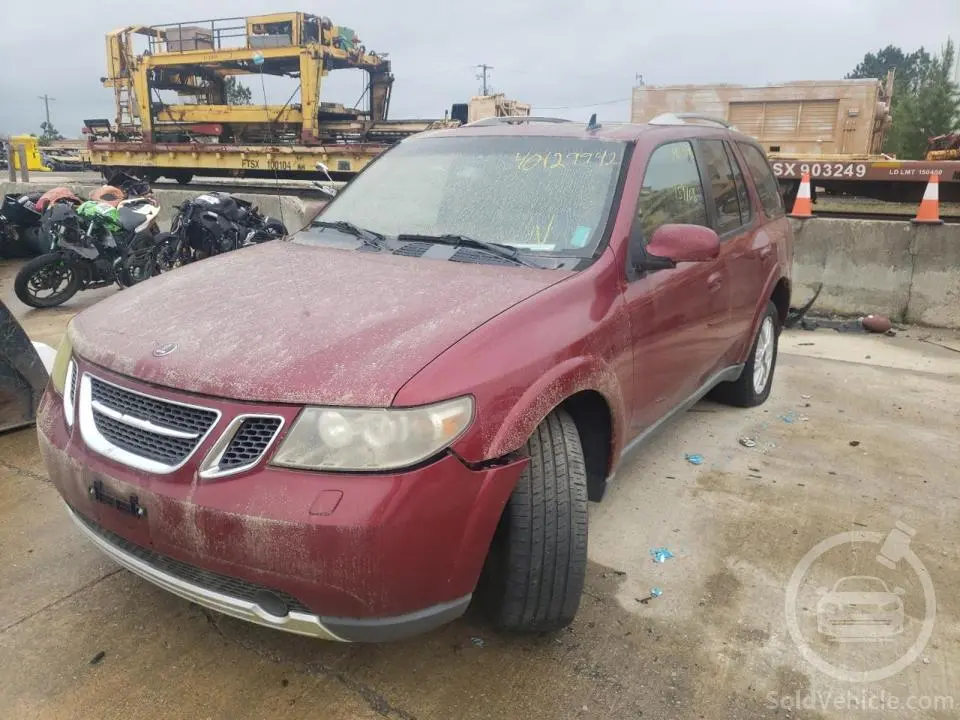 5S3ET13S862800990 Saab 9 7 Linear 2006 Burgundy 4.2L 6
