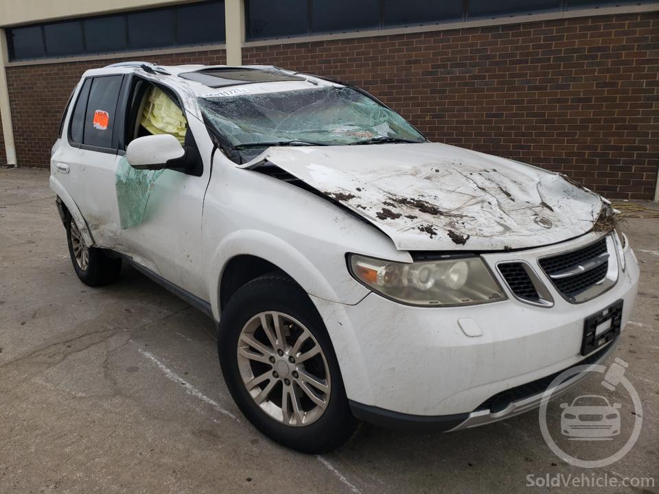 5S3ET13M162805594 Saab 9 7 Arc 2006 White 5.3L 8