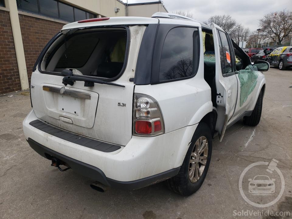 5S3ET13M162805594 Saab 9 7 Arc 2006 White 5.3L 8