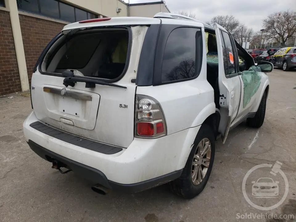 5S3ET13M162805594 Saab 9 7 Arc 2006 White 5.3L 8