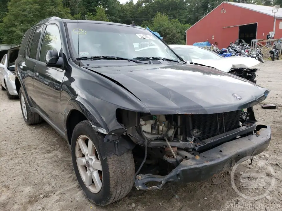 5S3ET13M372801676 Saab 9 7 5.3I 2007 Black 5.3L 8