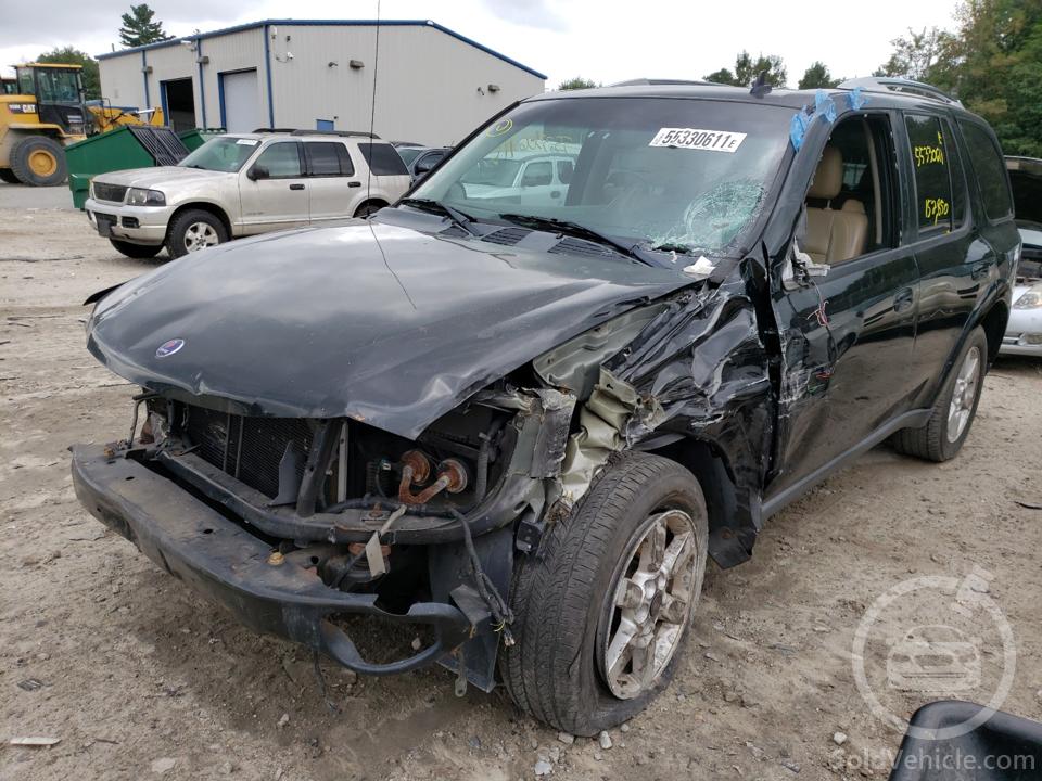 5S3ET13M372801676 Saab 9 7 5.3I 2007 Black 5.3L 8