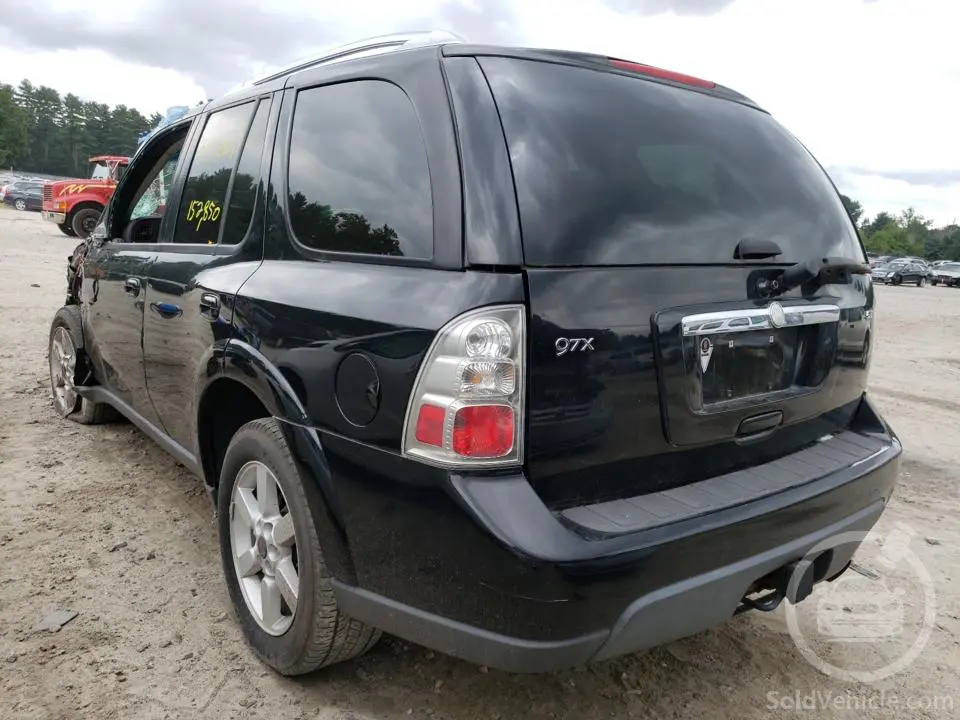 5S3ET13M372801676 Saab 9 7 5.3I 2007 Black 5.3L 8