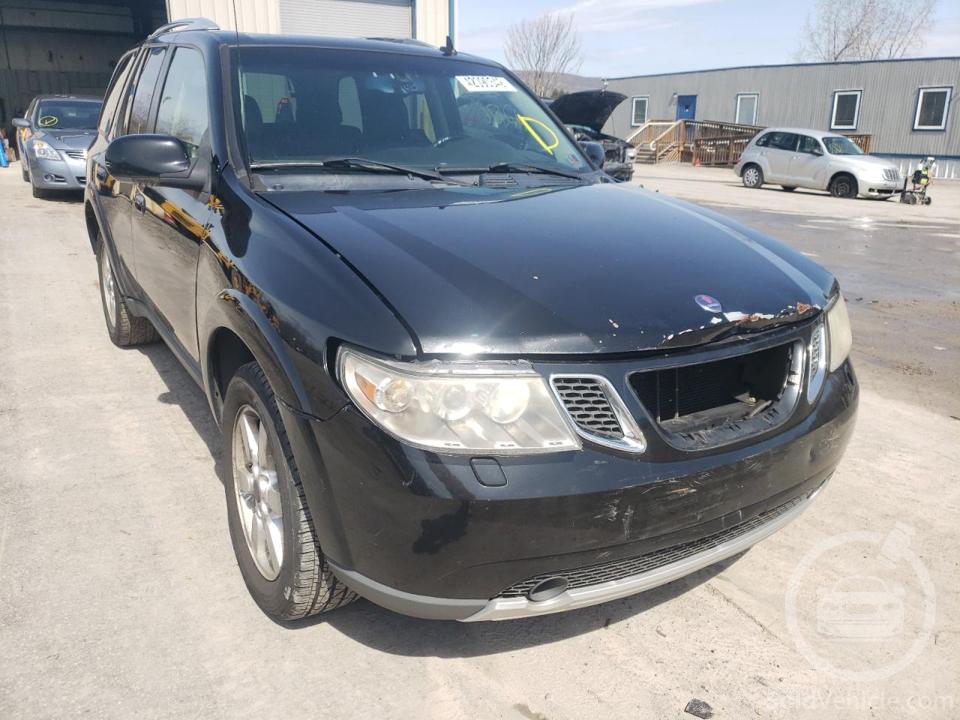 5S3ET13M972802685 Saab 9 7 5.3I 2007 Black 5.3L 8