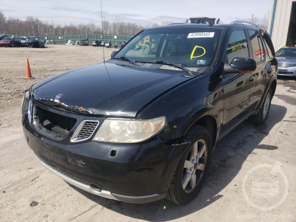 5S3ET13M972802685 Saab 9 7 5.3I 2007 Black 5.3L 8