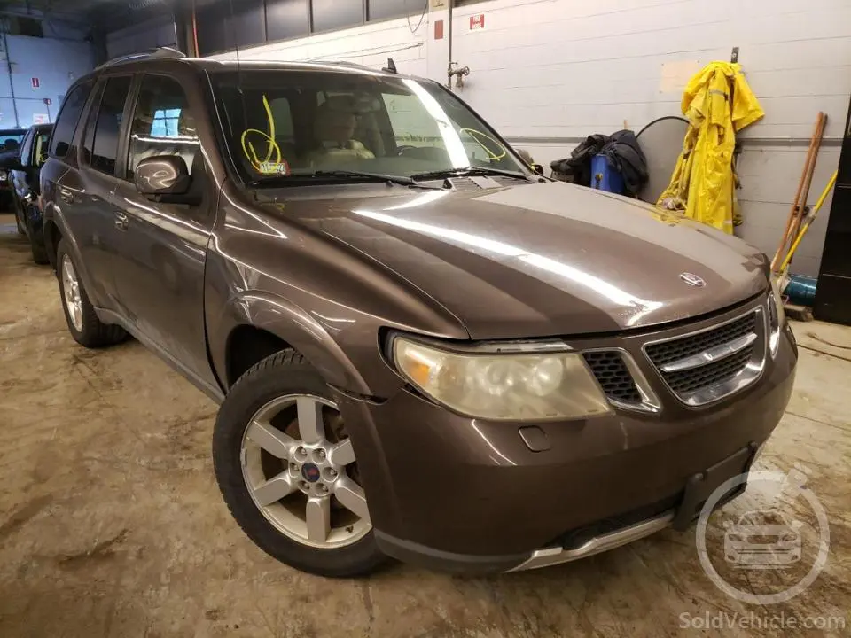 5S3ET13M482800747 Saab 9 7 5.3I 2008 Brown 5.3L 8