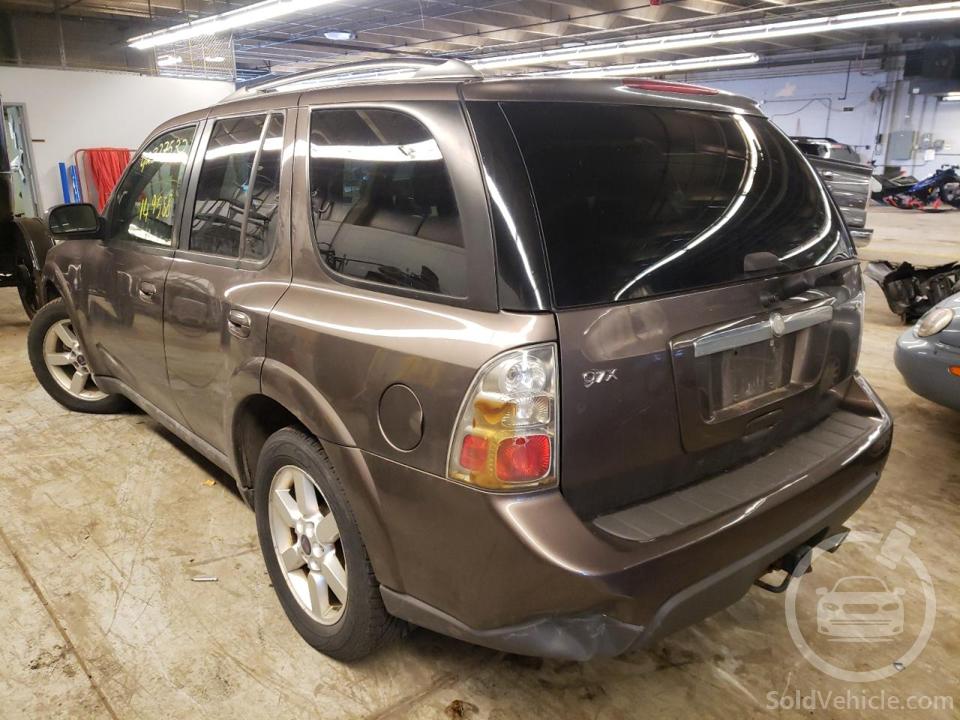 5S3ET13M482800747 Saab 9 7 5.3I 2008 Brown 5.3L 8