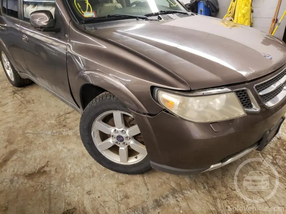 5S3ET13M482800747 Saab 9 7 5.3I 2008 Brown 5.3L 8