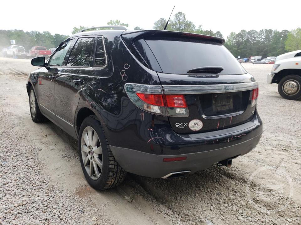 3G0FNUE64BS800177 Saab 9 4 Aero 2011 Black 2.8L 6