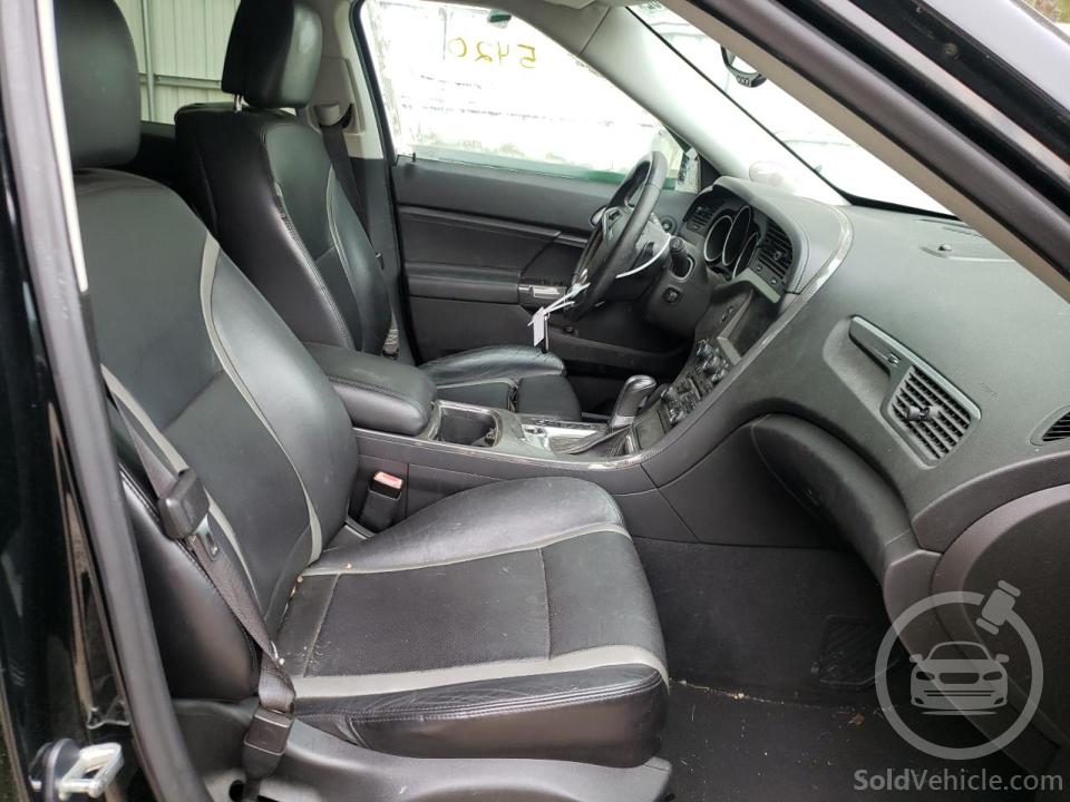 3G0FNUE64BS800177 Saab 9 4 Aero 2011 Black 2.8L 6