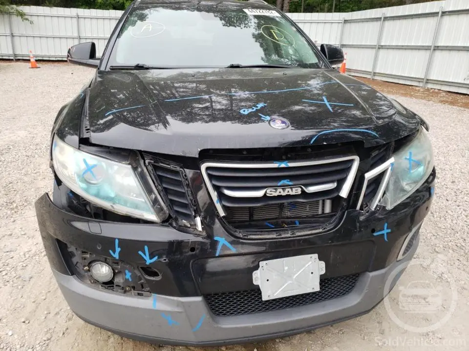 3G0FNUE64BS800177 Saab 9 4 Aero 2011 Black 2.8L 6