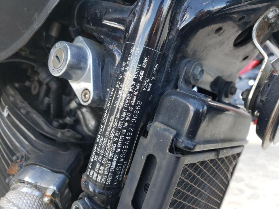 JS1VS53A432100669 Suzuki Cyc Vz/Vzr  2003 Black