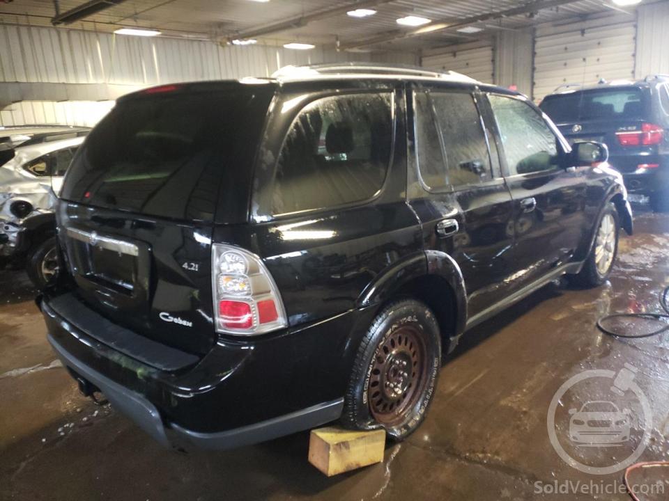 5S3ET13SX52801184 Saab 9 7 Linear 2005 Black 4.2L 6