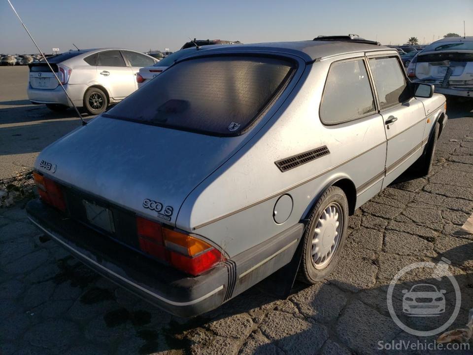 YS3AK36E5N2016038 Saab 900 Base 1992 Silver 2.1L 4