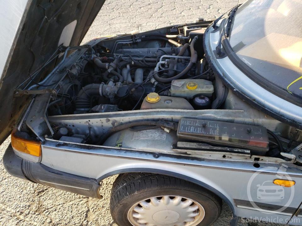 YS3AK36E5N2016038 Saab 900 Base 1992 Silver 2.1L 4