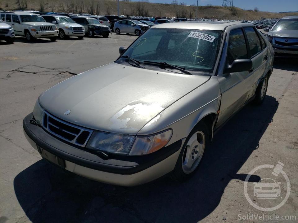 YS3DD55B6V2008976 Saab 900 S 1997 Gold 2.3L 4