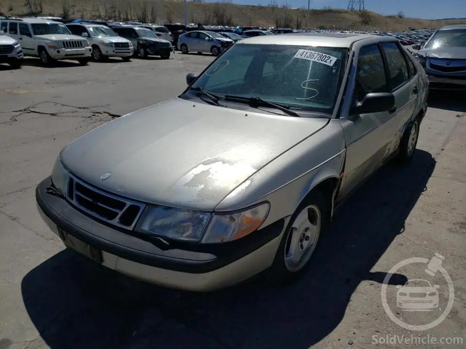 YS3DD55B6V2008976 Saab 900 S 1997 Gold 2.3L 4